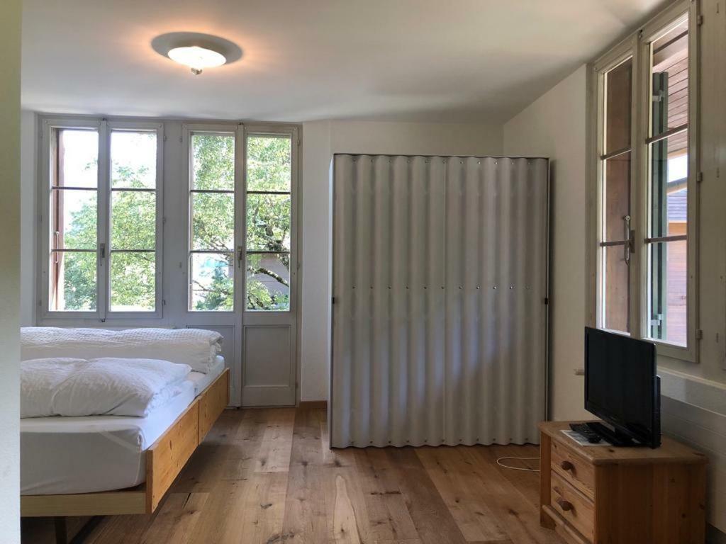 Hotel Krone Budget Lenk Exteriör bild